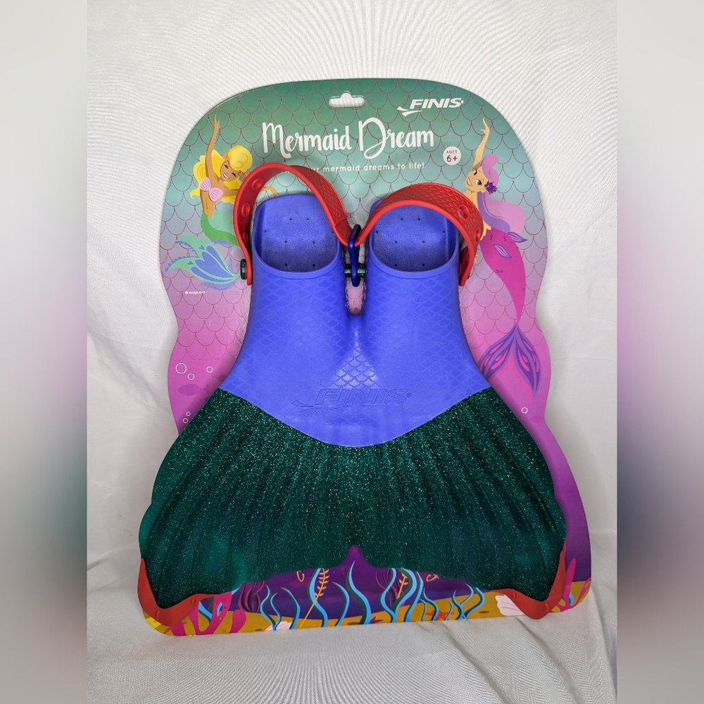 NWT Finis Kids' Mermaid Dream Fin